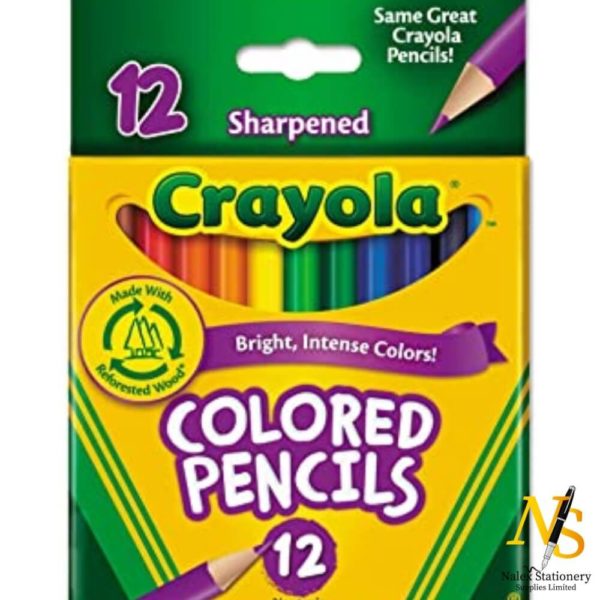 Crayola Colour Pencils- Short 12's