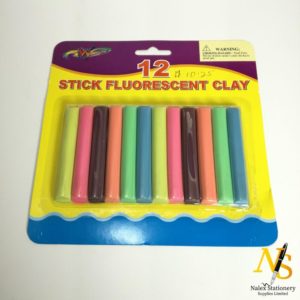 Clay/Plasticene Fluorescent 12 stick Winners