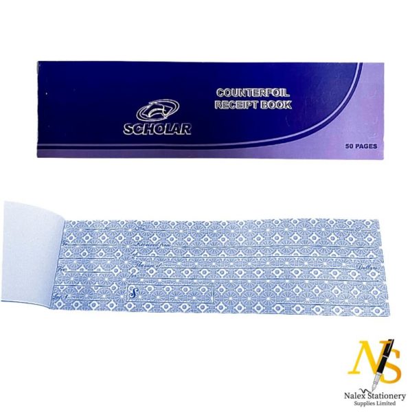 Scholar Counterfoil receipt book 50pages