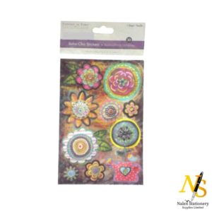 Multi Craft Forever in Time Boho-Chic stickers - Daisy